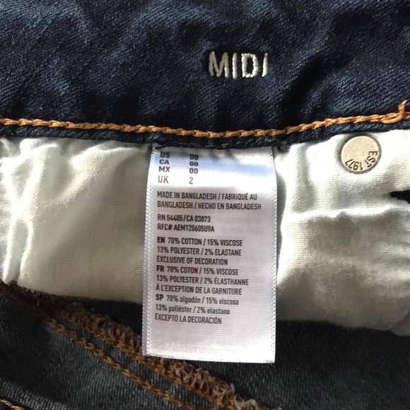 American eagle 🦅 midi jean shorts - Picture 6 of 6